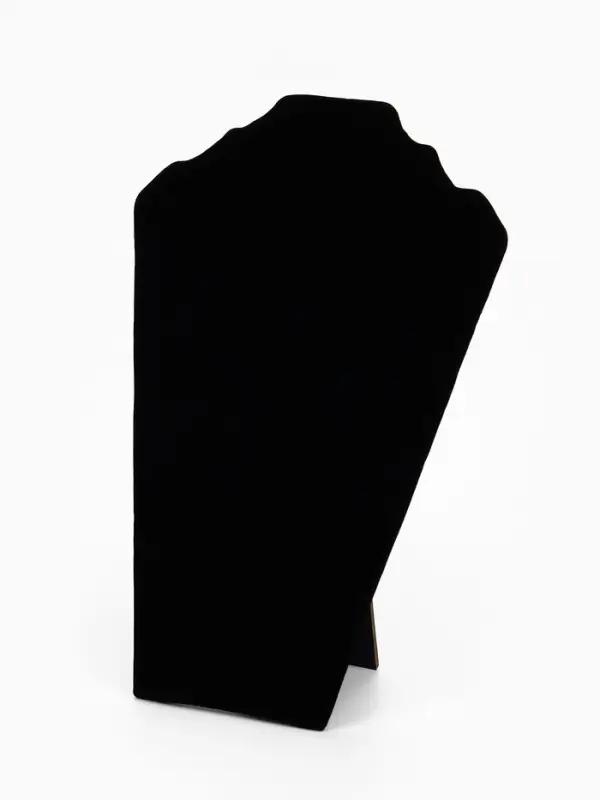 Бюст для украшений QF, 15&times;6&times;23 см, h=23 см, чёрный