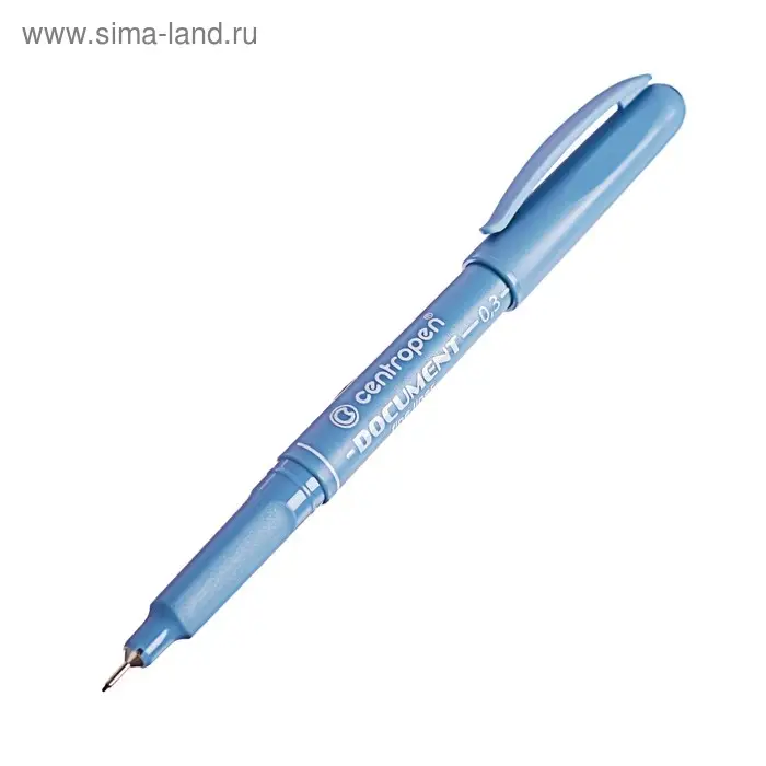 Ручка капиллярная для черчения Centropen 2631 линия 0.3 мм, чёрная, длина письма 500 м