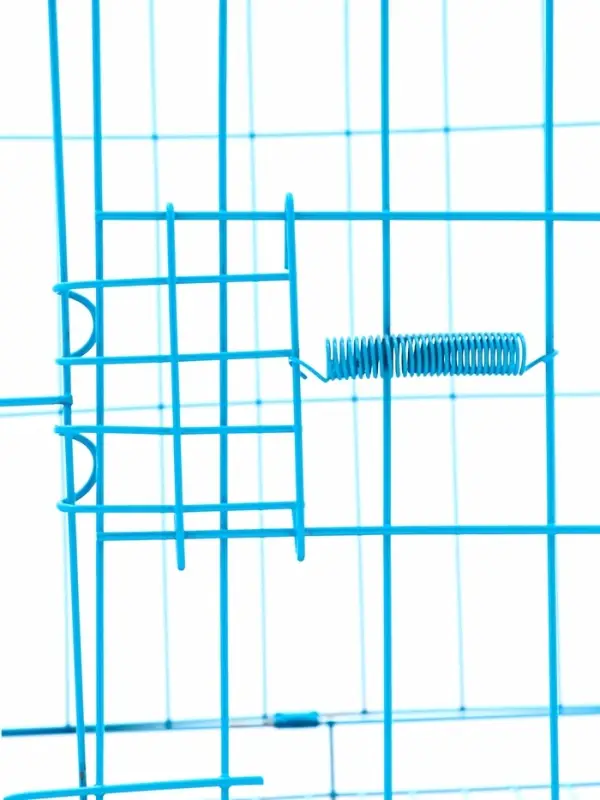 Клетка для собак 51&times;35&times;41 см, голубая