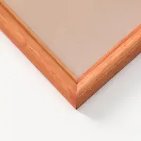 Фоторамка дерево 40х50 см, орех №1 (пластиковый экран)