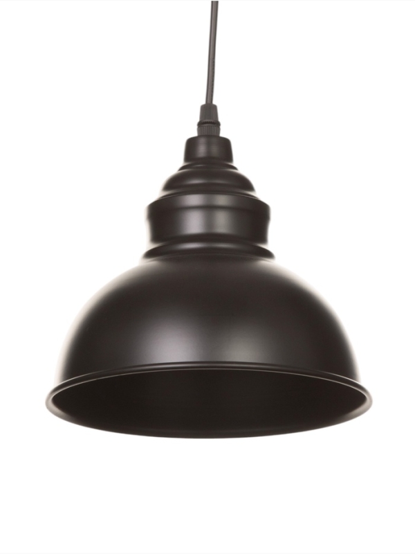 Светильник Paul 1х40Вт Е27 пр-1м черный 20х20х17,5см