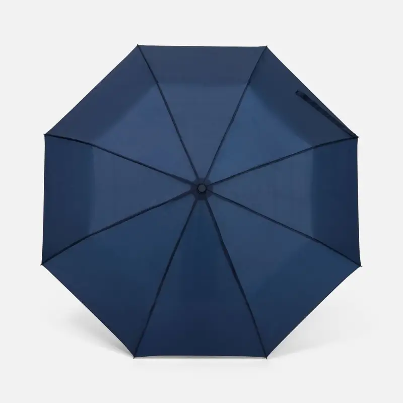 Зонт складной Basic, ver.2, темно-синий