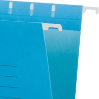 Папка подвесная Attache Foolscap, картон синий, до 200л., 5шт/уп