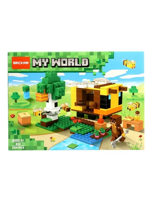 Конструктор блочный &laquo;Мой Мир. Пчелиный коттедж&raquo; Brick, 254 детали