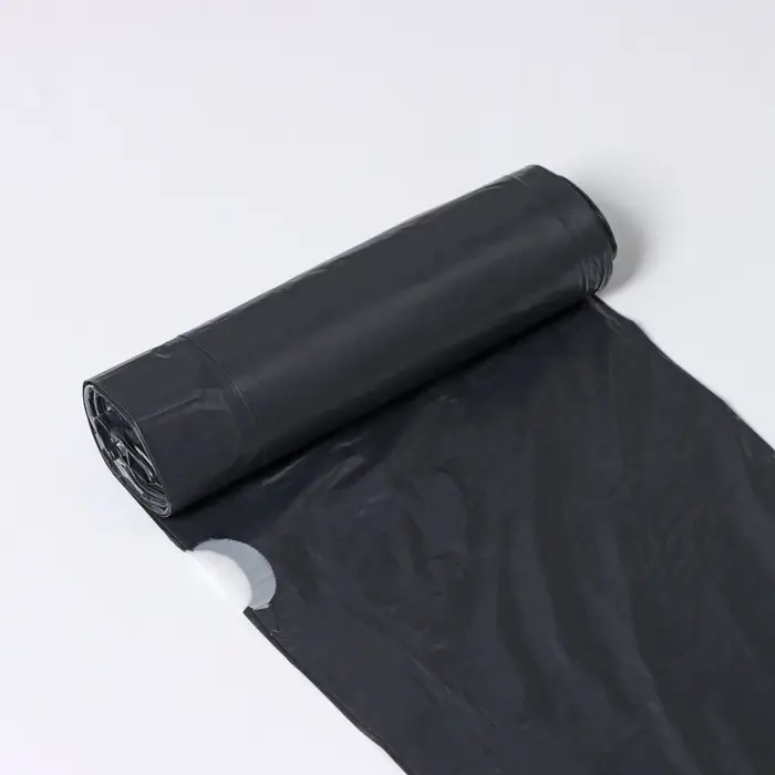 Мешки для мусора с завязками Доляна &laquo;Экстра&raquo;, 60 л, 25 мкм, 60&times;70 см, ПВД, 10 шт., чёрные