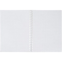 Бизнес-тетрадь Flakes blue обложка УФ лак, спираль, А5, 48л, клетка