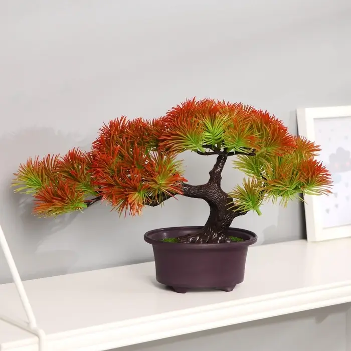 Бонсай искусственный в горшке &laquo;Дендроарт&raquo;, 12&times;17 см, МИКС