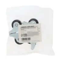 Колесо мебельное ТУНДРА, d=24 мм, h=28 мм, набор 4 шт