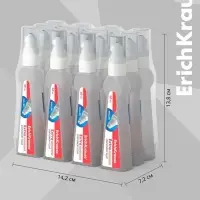 Клей-роллер канцелярский ErichKrause, 50 мл, с роликовым аппликатором, подходит для бумаги, картона и ткани, морозостойкий
