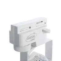Трековый светильник Luazon Lighting под лампу Gu10, восьмигранный, белый