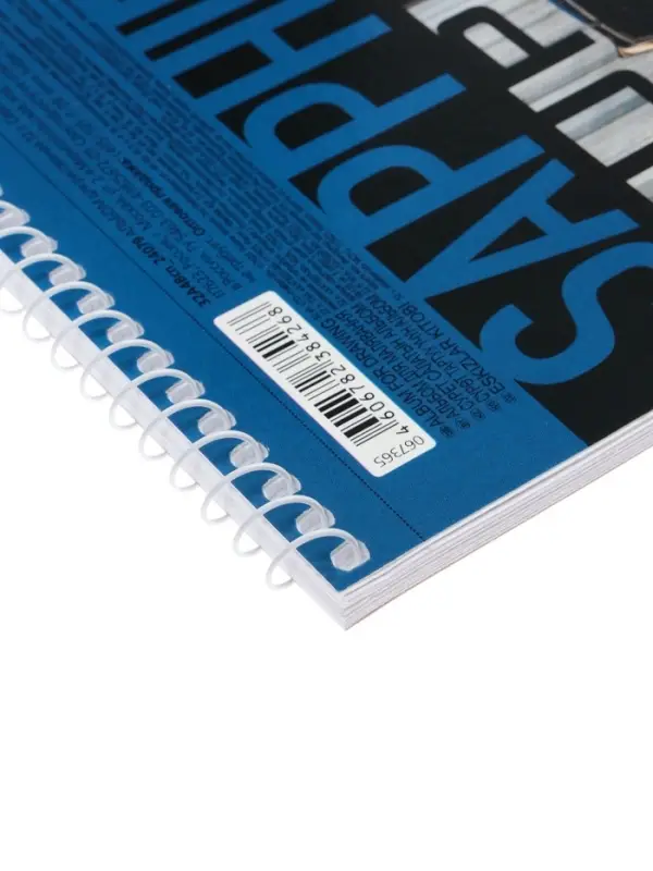 Альбом для рисования BLUEsupercar А4, 32 листа, на гребне, плотность листов 100 г/м&sup2;, обложка из мелованного картона, МИКС