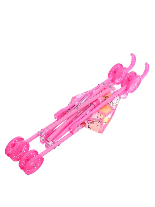 Пупс с коляской, 25 см, МИКС Пупс с коляской, 25 см, МИКС