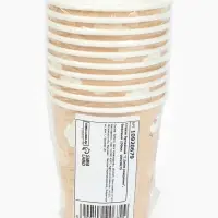 Стакан одноразовый бумажный «С Днём рождения», бежевый, 250 мл Стакан одноразовый бумажный «С Днём рождения», бежевый, 250 мл