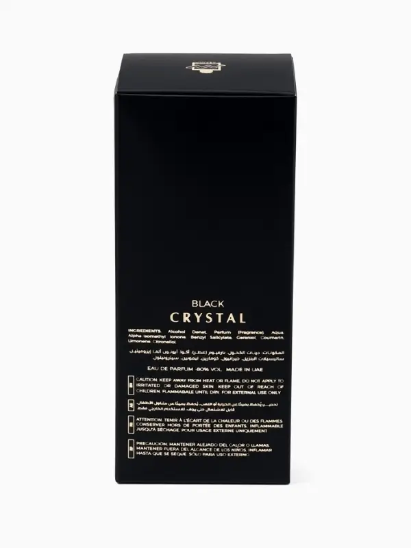 Парфюмерная вода женская Milestone BLACK CRYSTAL, 35 мл (по мотивам Versace Crystal Noir)