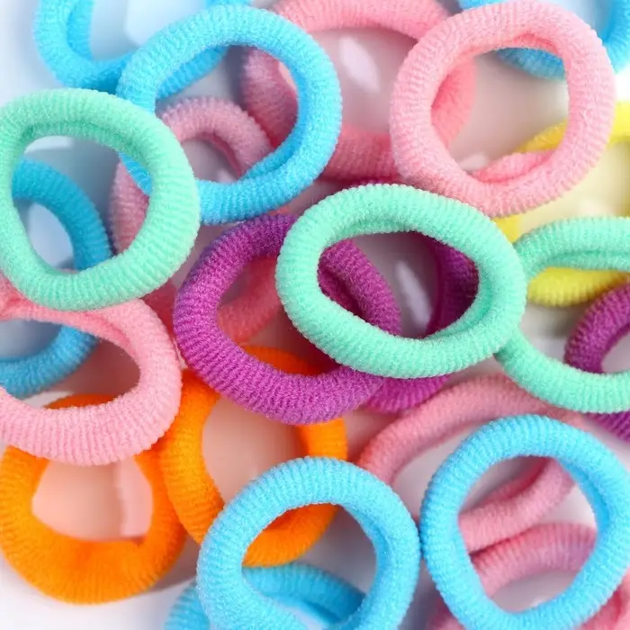 Резинки для волос в коробке «Милашка чиби», 50 шт. 2 х 2 х 0.4 см