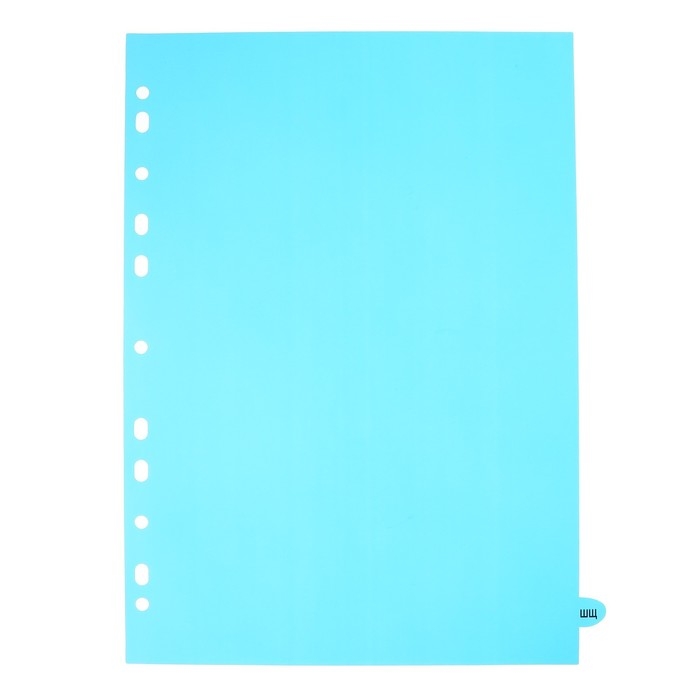 Разделитель листов A4 (245 x 305 мм), цветовой, алфавитный А-Я, 20 листов, Разделитель листов A4 (245 x 305 мм), цветовой, алфавитный А-Я, 20 листов, "deVENTE. Pastel" полипропилен 140 мкм, индивидуальная упаковка