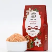 Соль для ванны, аромат имбирное печенье, 200 г, URAL LAB Соль для ванны, аромат имбирное печенье, 200 г, URAL LAB