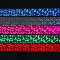 Набор фольги для ногтей &laquo;Битое стекло&raquo;, 2.5&times;50 см, 10 шт., в пластиковом органайзере