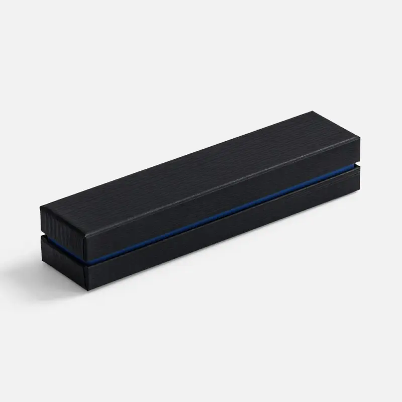 Футляр Nastro для 1 ручки, черный с синим Футляр Nastro для 1 ручки, черный с синим