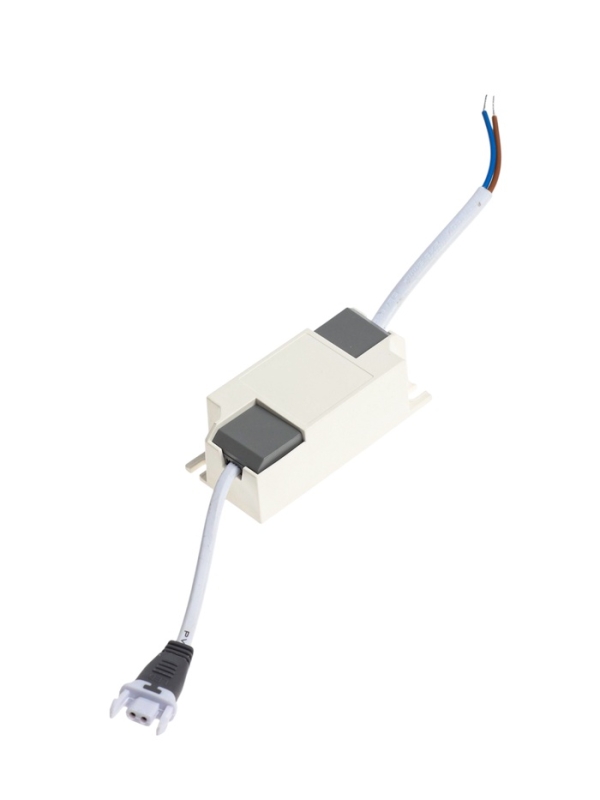 Светильник светодиодный встраиваемый, 12Вт, 6500К, с драйвером, D65, черный