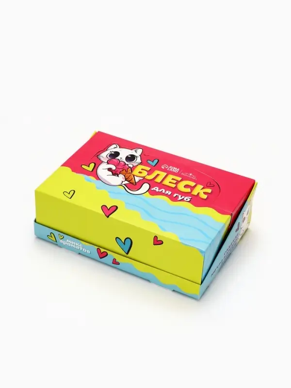 Блеск для губ детский &laquo;Мороженое&raquo;, МИКС ароматов