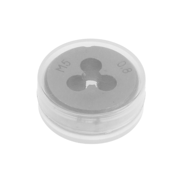 Плашка метрическая ТУНДРА, М5 х 0.8 мм Плашка метрическая ТУНДРА, М5 х 0.8 мм