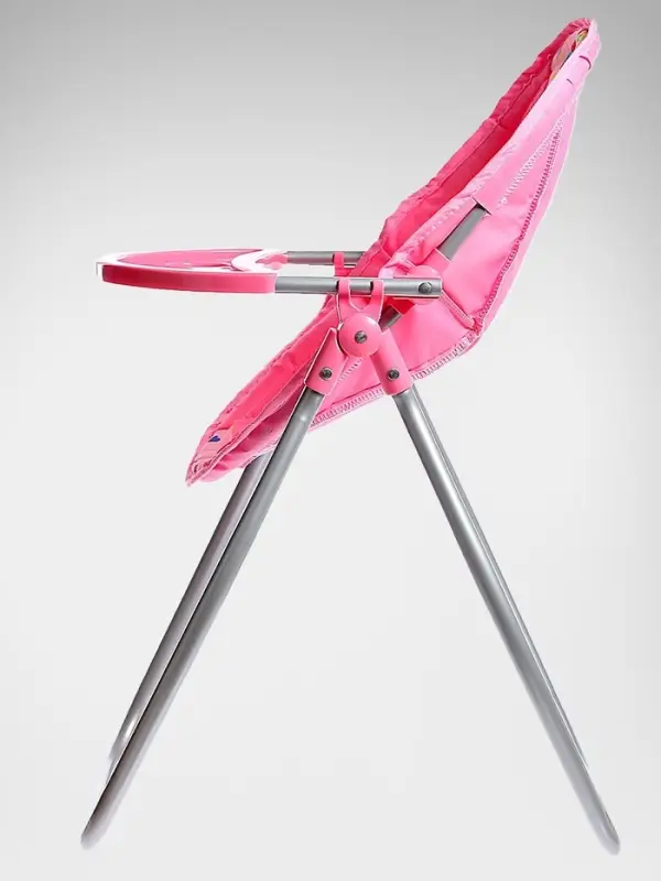 Стульчик для кормления кукол до 40 см, трансформер 3 в 1: стульчик, качели, переноска