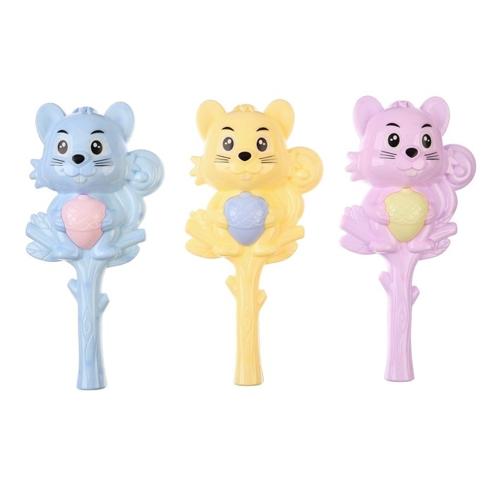 Погремушка «Белочка», цвет МИКС, Крошка Я Погремушка «Белочка», цвет МИКС, Крошка Я