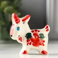 Статуэтка фарфоровая &laquo;Фигурка: Козочка Цветок&raquo;, 6 см