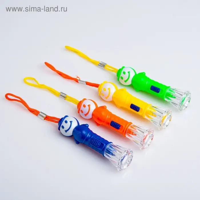 Фонарь ручной  Фонарь ручной "Человечек", 1 LED, 2.2 х 8.2 см