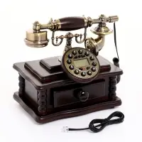 Ретро-телефон &laquo;Письменный стол&raquo;, шкатулка, 16&times;25&times;26 см