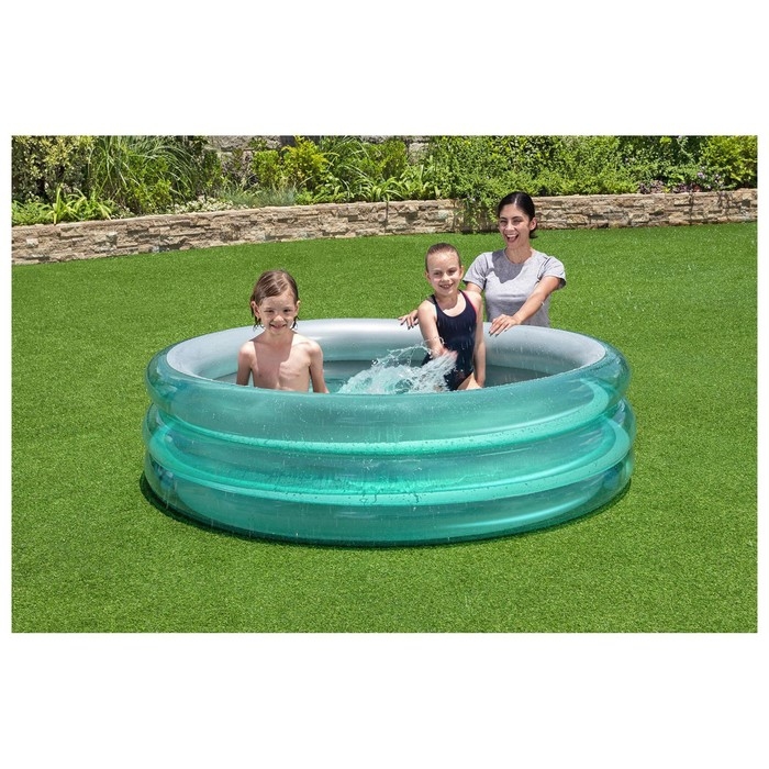 Бассейн надувной «Металлик», 170 х 53 см, от 6 лет, 51042 Bestway Бассейн надувной «Металлик», 170 х 53 см, от 6 лет, 51042 Bestway