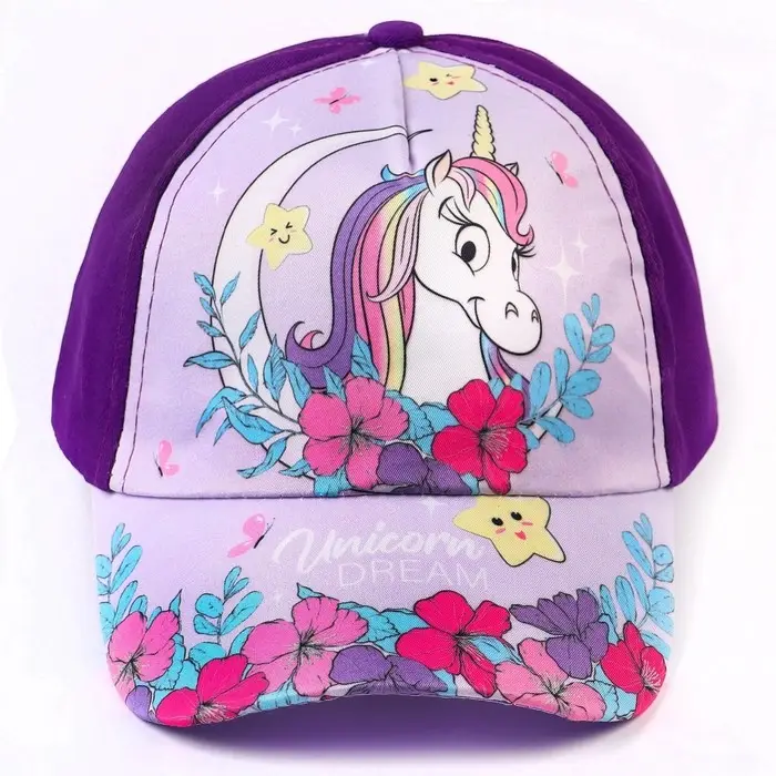 Кепка детская, размер 52-56 «Минни Маус и Единорог» Кепка детская, размер 52-56 «Минни Маус и Единорог»