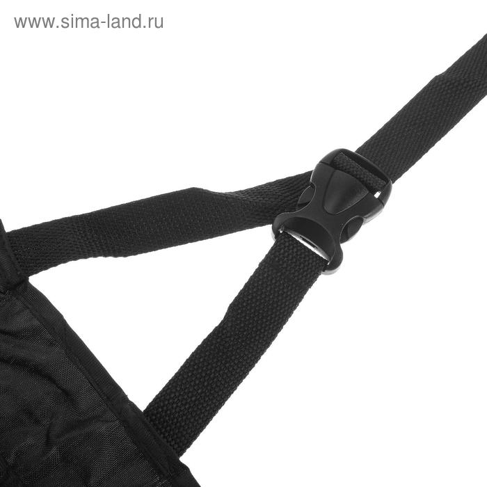 Органайзер на заднее сиденье 105 х 33 см, сетка-карман, черный Органайзер на заднее сиденье 105 х 33 см, сетка-карман, черный