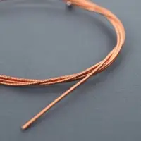 Набор струн для акустической гитары, 6 шт, .011 &ndash; .014 &ndash; .024 &ndash; .032 &ndash; .039 &ndash; .049 сталь, медная обмотка