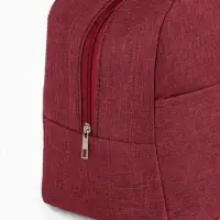 Термосумка на молнии, объём 6 л, цвет бордовый