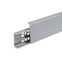 Плинтус напольный &laquo;Деконика&raquo;, 2200&times;70 мм, цвет 002 светло-серый