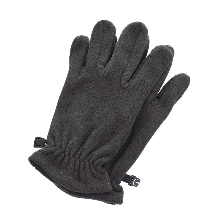 Перчатки флисовые, цвет серый, размер L-XL Перчатки флисовые, цвет серый, размер L-XL