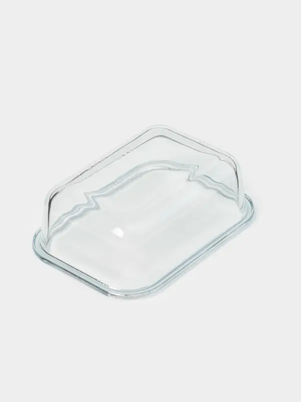 Контейнер Доляна Cook and Freeze, 380 мл, 15&times;11&times;5.5 см, с крышкой, жаропрочное стекло, МИКС