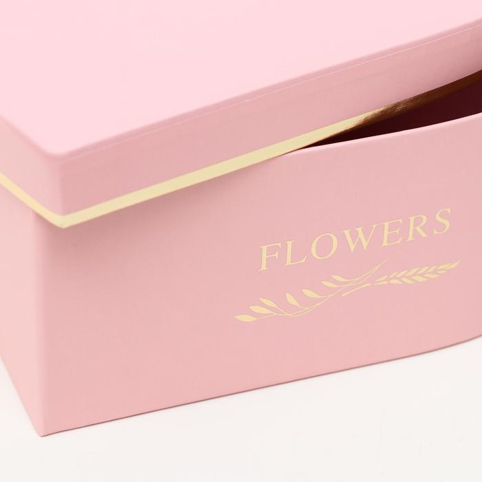 Набор коробок 3 в 1 Набор коробок 3 в 1 "Сердца" розовый, 28.5 x 26 x 11 - 23.5 x 21 x 8.5 см