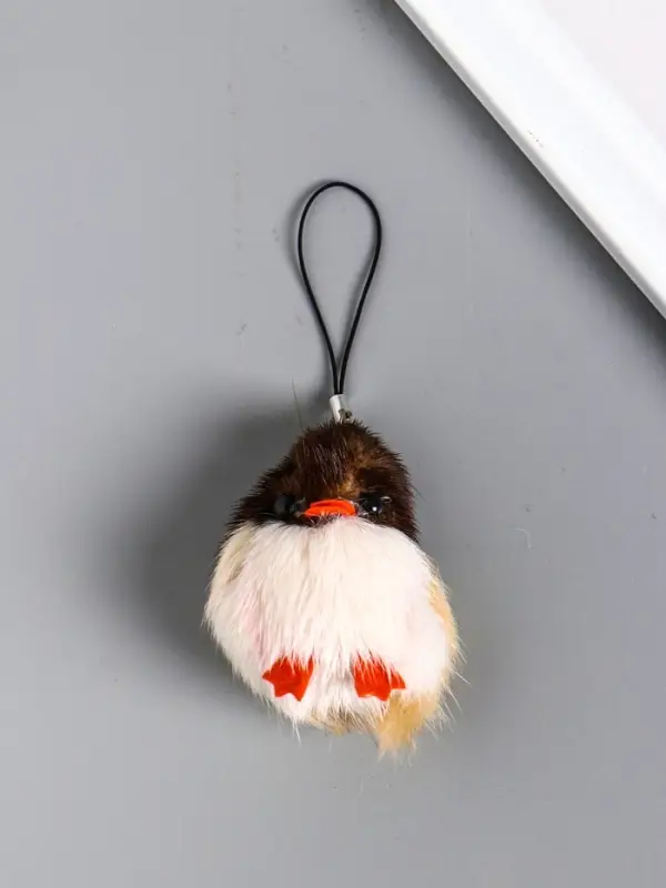 Брелок для ключей на подвеске &laquo;Пушистик. Утёнок&raquo;, 4&times;4&times;6 см, МИКС