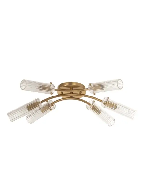 Люстра &laquo;Рико&raquo; 6&times;40 Вт Е27 бронза 60&times;40&times;20 см