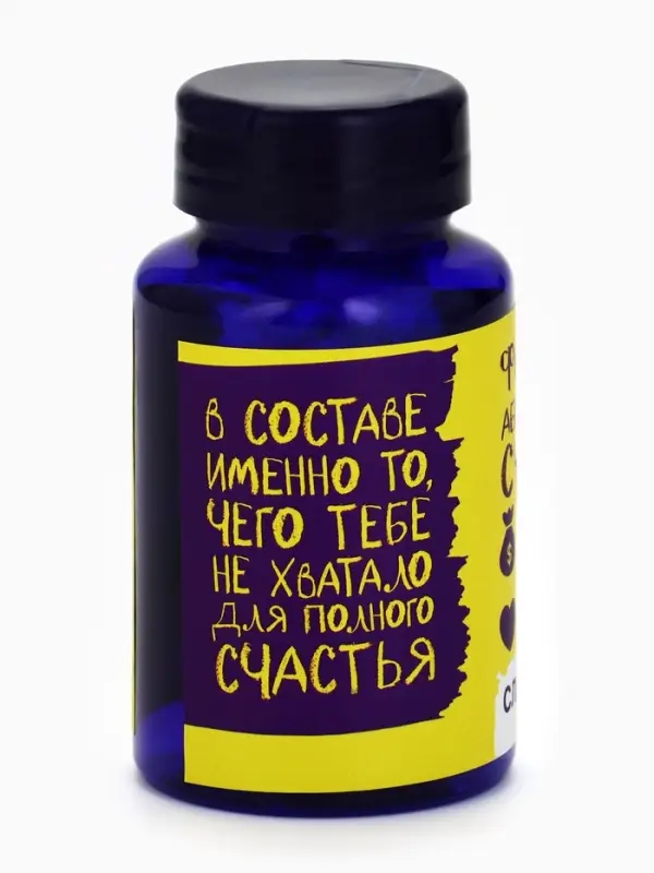 Драже Конфеты - таблетки &laquo;Формула счастья&raquo;: 50 г