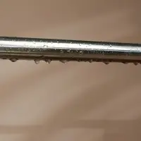 VETTA Карниз для ванной угловой 90x90x90см, нерж.сталь