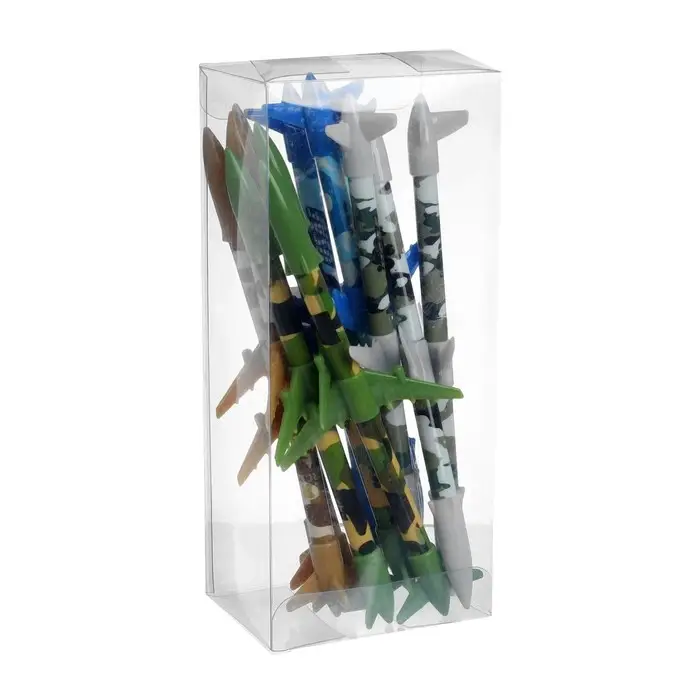 Ручка - прикол гелевая Calligrata «Ракета», МИКС