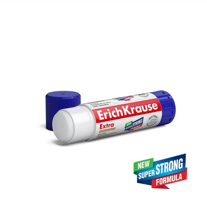 Клей-карандаш, ErichKrause Extra, PVP, усиленный, 8 г