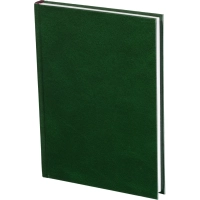 Ежедневник недатированный зелен,А5+ ,145х205мм,136л, Ideal 3-122/01 Д