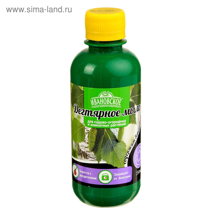 Мыло дегтярное Ивановское, 0,25 л Мыло дегтярное Ивановское, 0,25 л