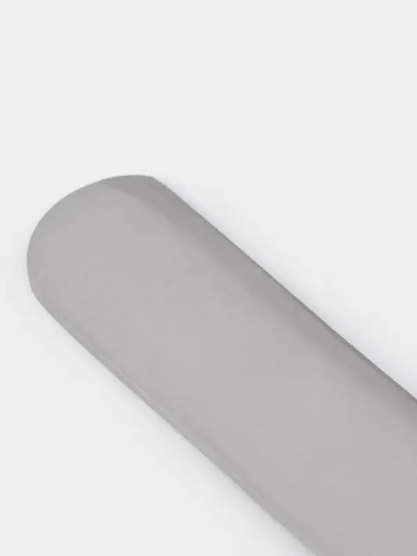 Нож для бисквита, ровный край, ручка пластик, рабочая поверхность 29.5 см, толщина лезвия 2 мм, белый