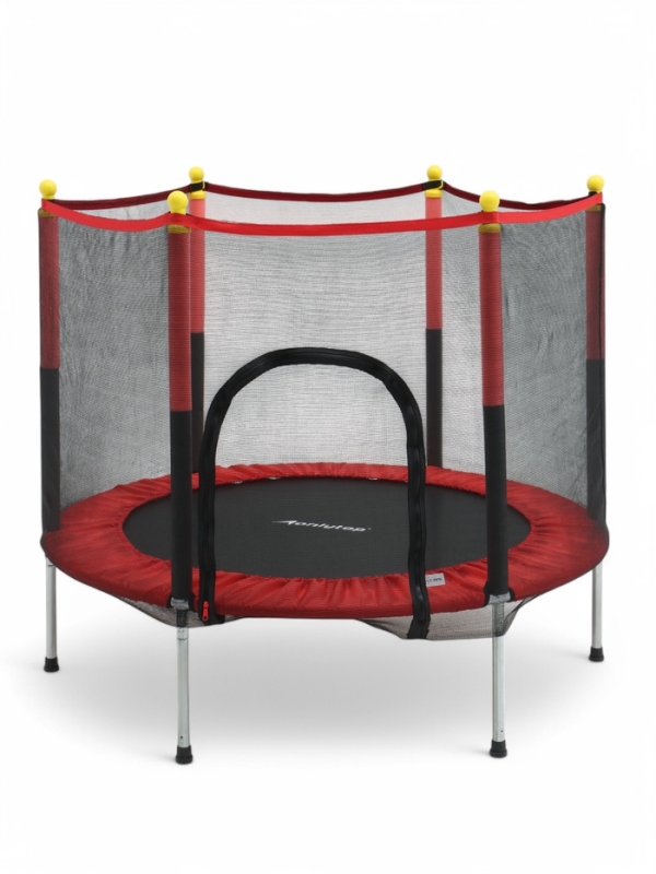 Батут 140 см h=120, цвет красный Батут 140 см h=120, цвет красный